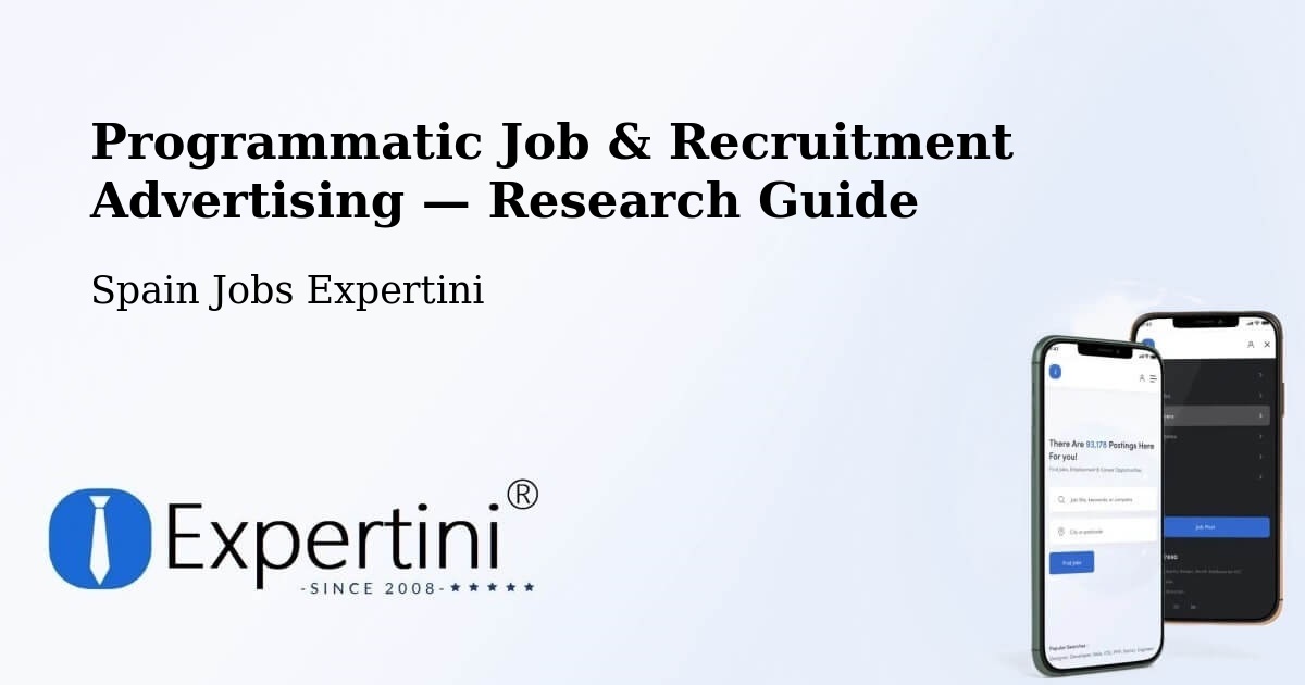 Programmatic Job & Recruitment Advertising — Research Guide – Mos
